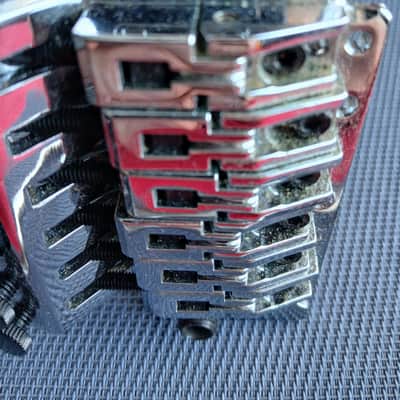 FU-Tone Floyd Rose Style Bridge Chrome image 2