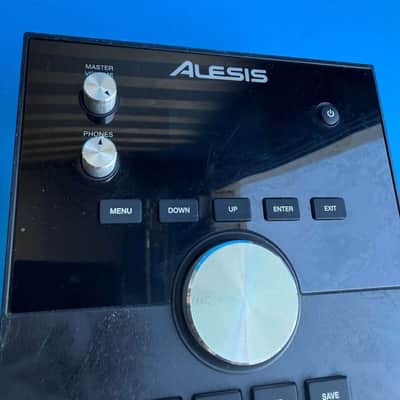 ALESIS FORGE Electronic Drum Part: Sound Module w/Cables Clamp AC Adapter image 4