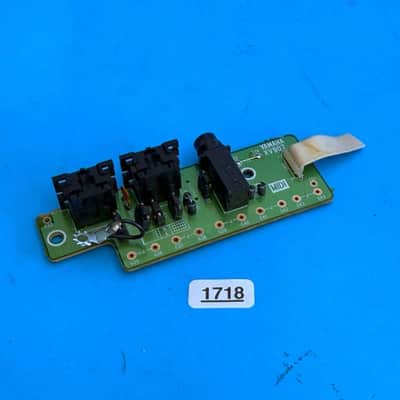 YAMAHA PSR-240 Keyboard Part: In/Out Midi Sustain PCB Circuit Board [XV907] image 6