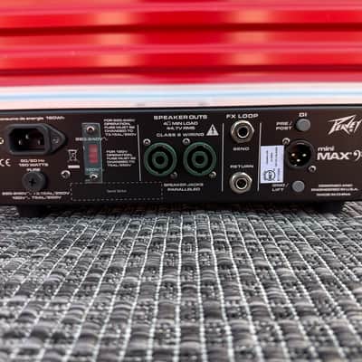 Peavey MiniMAX 600 Bass Amp Head – Excellent Condition, 600W RMS