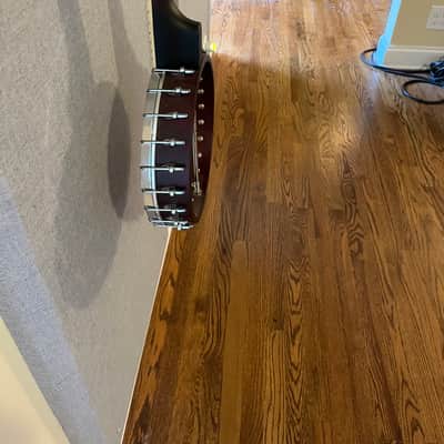 Washburn B6 Americana Series Open-Back 6-String Banjo 2010s - Natural Mahogany image 8