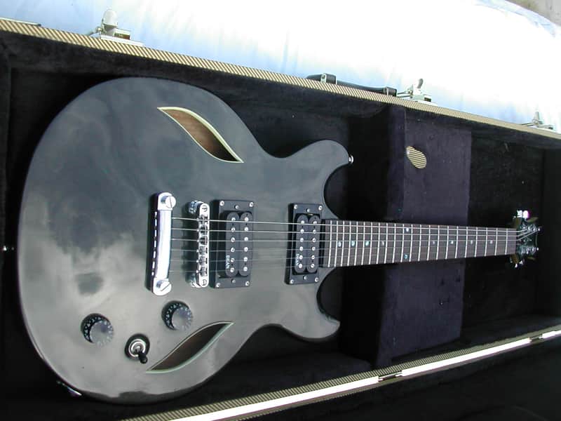 Dean Boca 6 string Charcoal with flake image 1