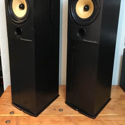 Vintage Wharfedale Diamond 8.3 Tower Speakers Two-Way Bi-Amplification Able Audiophile Hi-Fi Stereo image 2