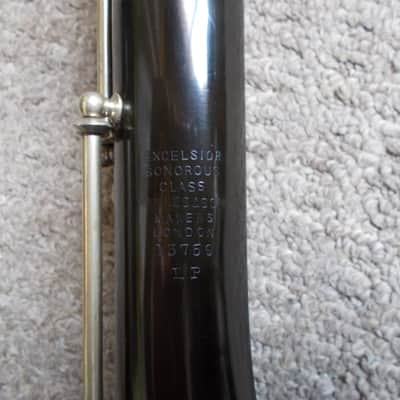 Playable French Bassoon with Original Bocal, Hawkes & Son Excelsior Low Pitch image 9