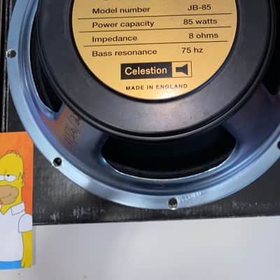 2 Celestion JB 85 Joe Bonamassa (pair) - 12" 8 Ohms, 85W image 3