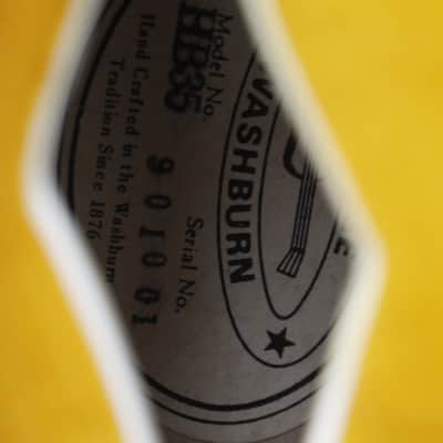 1980s Washburn HB-35 Made in Japan w/ HSC - Quality 335 style image 4