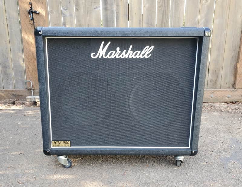 Marshall JCM 900 Lead Series Model 1936 2x12 Cabinet 1997 - Black image 1