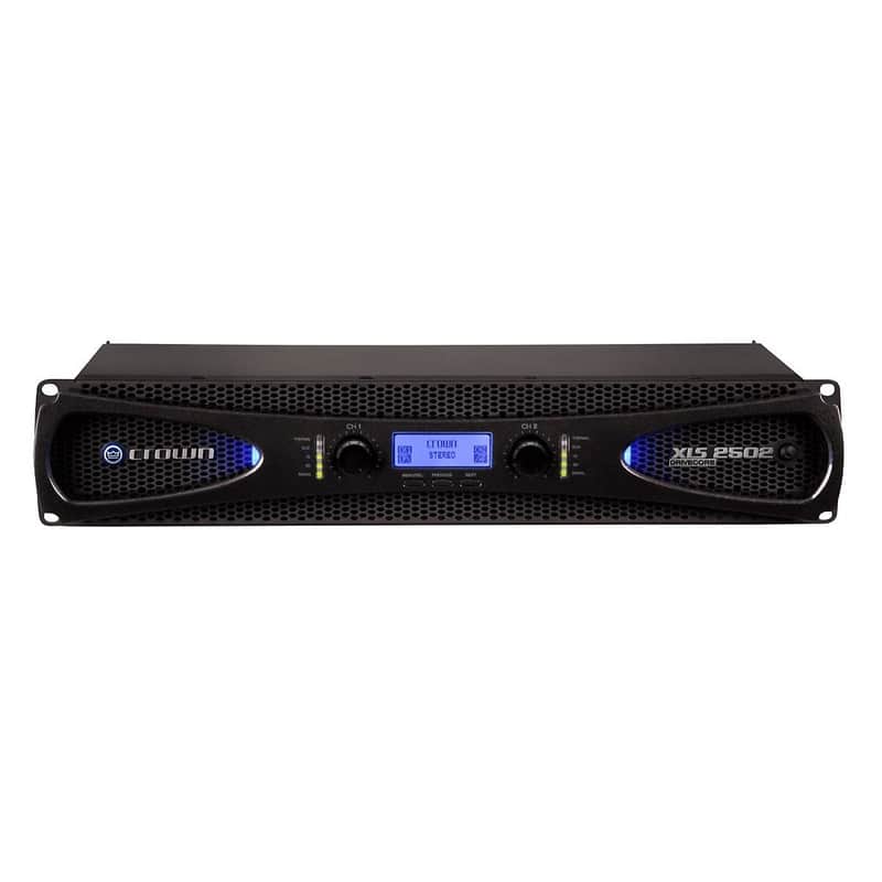 Crown XLS 2502 2-Channel 775w Power Amplifier image 1