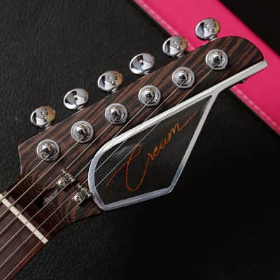 Cream Guitars Revolver Deluxe - Galaxy Purple Glitter image 6