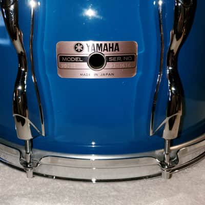 Yamaha Recording Custom SD-098 14" x 8" 1989 - Cobalt Blue image 1