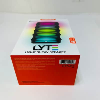 HyperGear LYTE Wireless Bluetooth Light Show Speaker 360 LED 3.5mm Aux Audio image 3