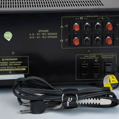 PIONEER SA-8800 Vintage Integrated Amplifier – Professionally Restored – 1-Year Warranty image 13