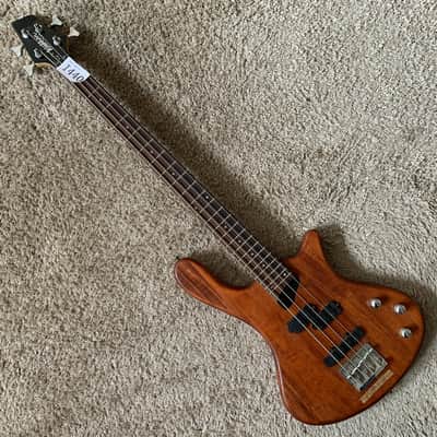 Washburn 4 String Electric Bass, Solid Alder Wood Body, Maple Neck, Rosewood 24 Frets Fingerboard image 2