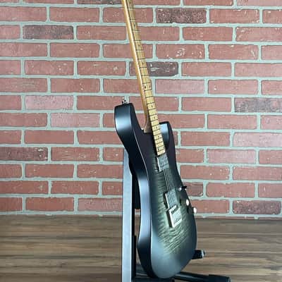 Schecter C-1 Standard Plus Electric Guitar - Transparent Black Burst image 5