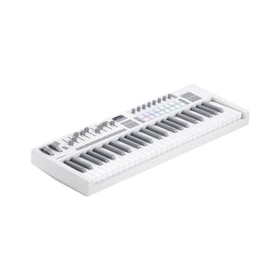 Novation Launchkey 49 MK4 MIDI Keyboard Controller - White image 3