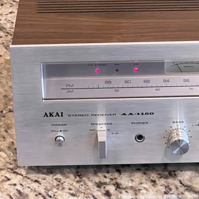 AKAI AA 1150 Stereo Receiver. 50 WPC - Cleaned - Tested - Awesome image 5