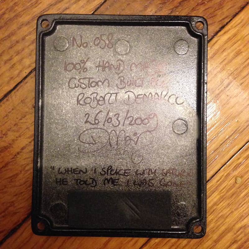 D*A*M Meathead Deluxe Silicon Fuzz Machine | 2009 Metallic Black