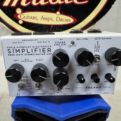 DSM & Humboldt Electronics Simplifier MkI mk I v1 Zero Watt Reverb Stereo Amplifier Pedal image 2