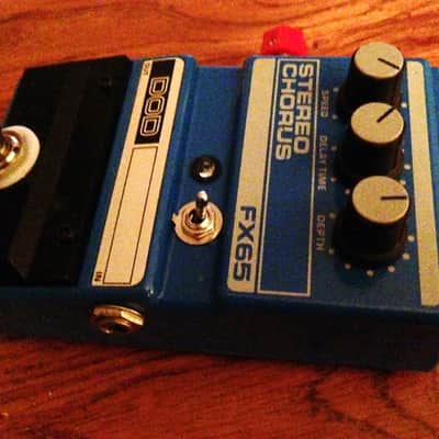 MODIFIED DOD FX 65 analog chorus vibrato synth pedal true bypass from subtle to madness ghostface image 4