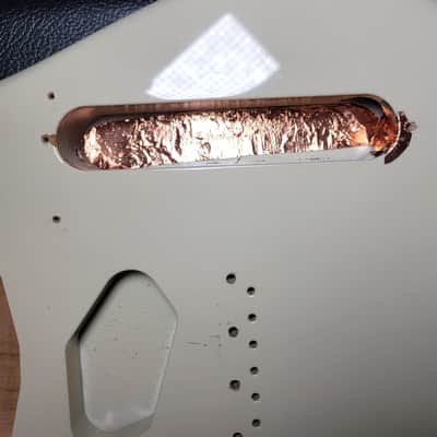Warmoth Body Tele Strat combo White -USA made image 4