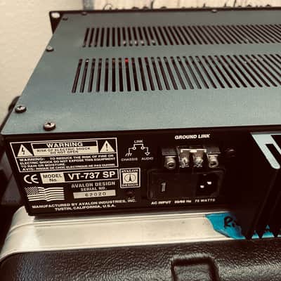Avalon VT-737sp Anniversary Edition Tube Preamp and Channel Strip - Black image 5