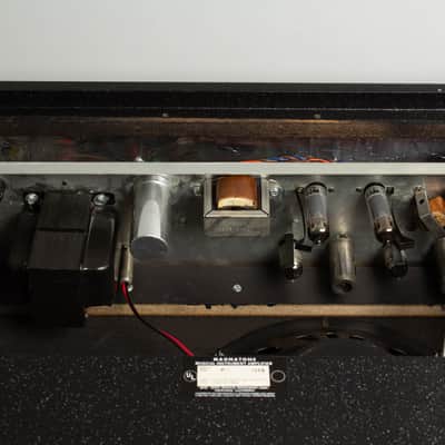 Magnatone Model MP-1 Tube Amplifier (1966), ser. #1568. imagen 11