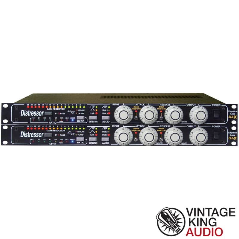 Empirical Labs EL8-XS Distressor Stereo Pair with British Mode and