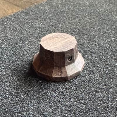 Guilford Brazilian Rosewood 1122 Facet Cut Volume/Tone potentiometer knob - 1.5mm set Screw / 6mm shaft image 1