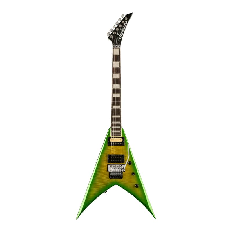 Jackson X Series Signature Scott Ian KVX King V 6-String Rosewood Fingerboard Electric Guitar with Nyatoh Body, Maple Neck, 22 Fret, High-Output Humbucking Pickup, Right-Handed (Baldini) image 1