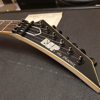ESP Custom Shop Celebrity Artist Owned by Iron Maiden with Tour Flight Case + COA! Phoenix Firebird image 7