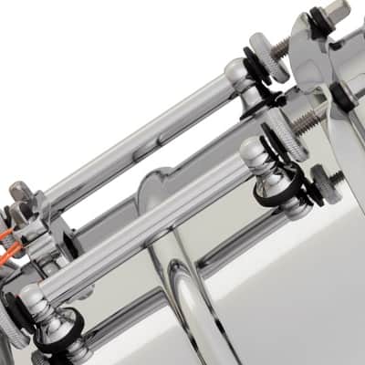 Pearl Ian Paice Signature 14x6.5" Steel Snare Drum w/Brass Tube Lugs | Worldwide Ship | Authorized Dealer image 3