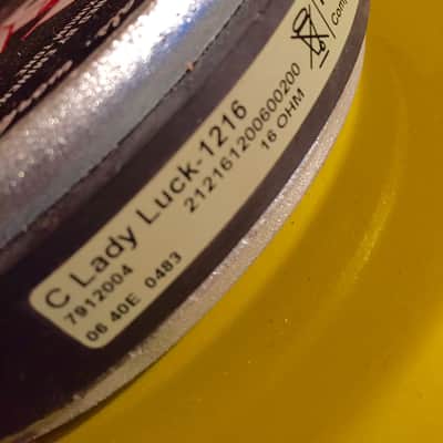 12" Eminence Lady Luck speaker from a "Epiphone Valve Junior" 16 Ohm "for the Gibson Guitar Co" image 5