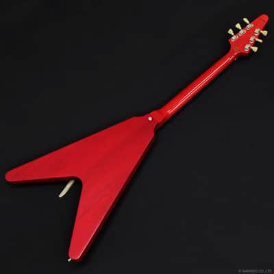 Gibson Custom Shop 1967 Flying V-K Korina w/Vibrola 2001 Cherry image 22