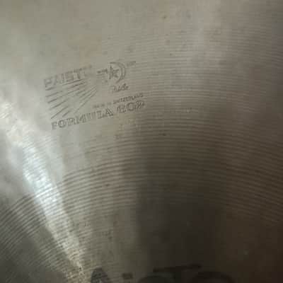 Paiste formula 602 18" Flat ride medium Flat ride 1978 - Traditional image 6