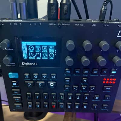 Elektron Digitone II 16-Voice Digital Synthesizer 2024 - Present - Black
