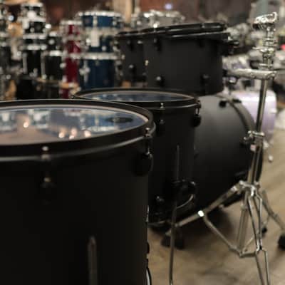 Tama Starclassic Performer 5-piece Shell Pack 22/10/12/14/16 (Flat Black) MBS52AZMBSFBK image 6