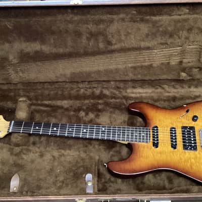 Fender American Deluxe Stratocaster FMT HSS 2004 - 2009 | Reverb