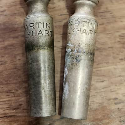 VERY RARE! Martin Handcraft Trumpet 'Dansant Era' Silver Plated Medium Bore 1926-1936 Elkhart, Indiana, USA image 9