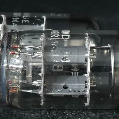 2x 1960's ECC81/12AT7/A2900 Siemens Top Ring Getter Made in Germany Amplitrex Tested Tube image 8