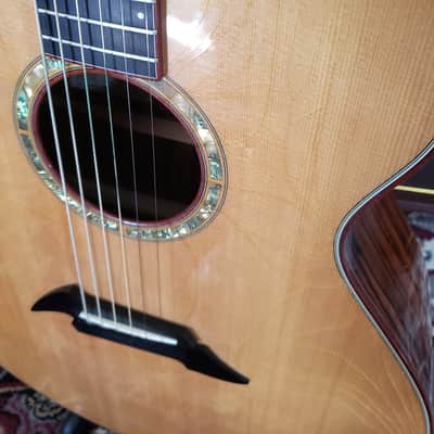 Breedlove Guitar Company SJ/E | Sitka Spruce top & Striped Ebony | Tumalo , Oregon, USA | Signed Larry Breedlove & Steve Henderson image 7