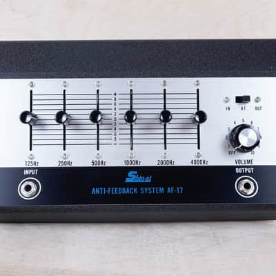 Shin-Ei Anti-Feedback System AF-17 1970s Vintage EQ Made in Japan MIJ image 8