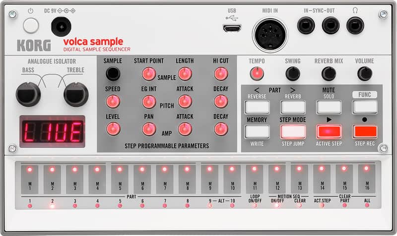 Korg Volca Sample Digital Sample Sequencer image 1