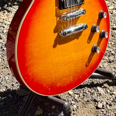 Woodrite Matt Pike Signature Warlord Flame Maple Top Cherry Sunburst w/OHSC image 2