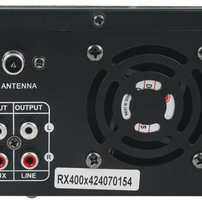 Technical Pro RX400X4 4 Channel 8 Speaker Bluetooth Home Receiver+Mic Inputs image 8