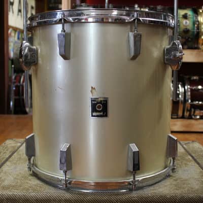 1970s Sonor Phonic Outfit in Metallic Silver 16x22 9x13 10x14 16x16 image 10