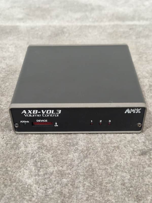AMX AXB-VOL3 - 3-Channel Volume Control, Euroblock Connectors - Very Good image 1