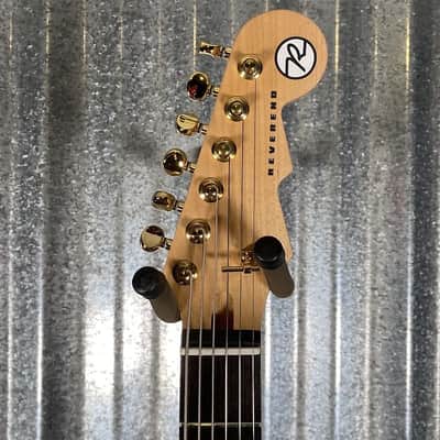 Reverend Descent RA 10th Anniversary Baritone Natural Flame Guitar #68858 image 3