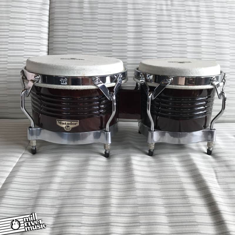 LP Matador Bongo Set M201 w/LP Aspire Stand *Excellent Condition* image 1