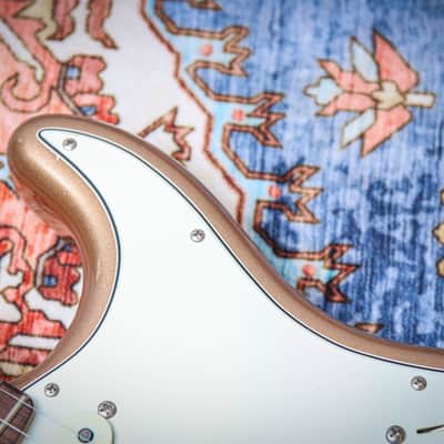 FENDER USA Custom Shop Post-Modern Stratocaster "Firemist Gold + Rosewood" (2017) image 10