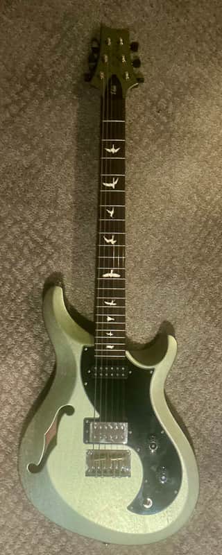 PRS S2 Vela Semi-Hollow Satin with USA Pickups 2025 - Present - Mavis Mint Metallic Satin image 1